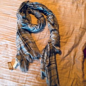 NWT Multicolored Neutral Scarf